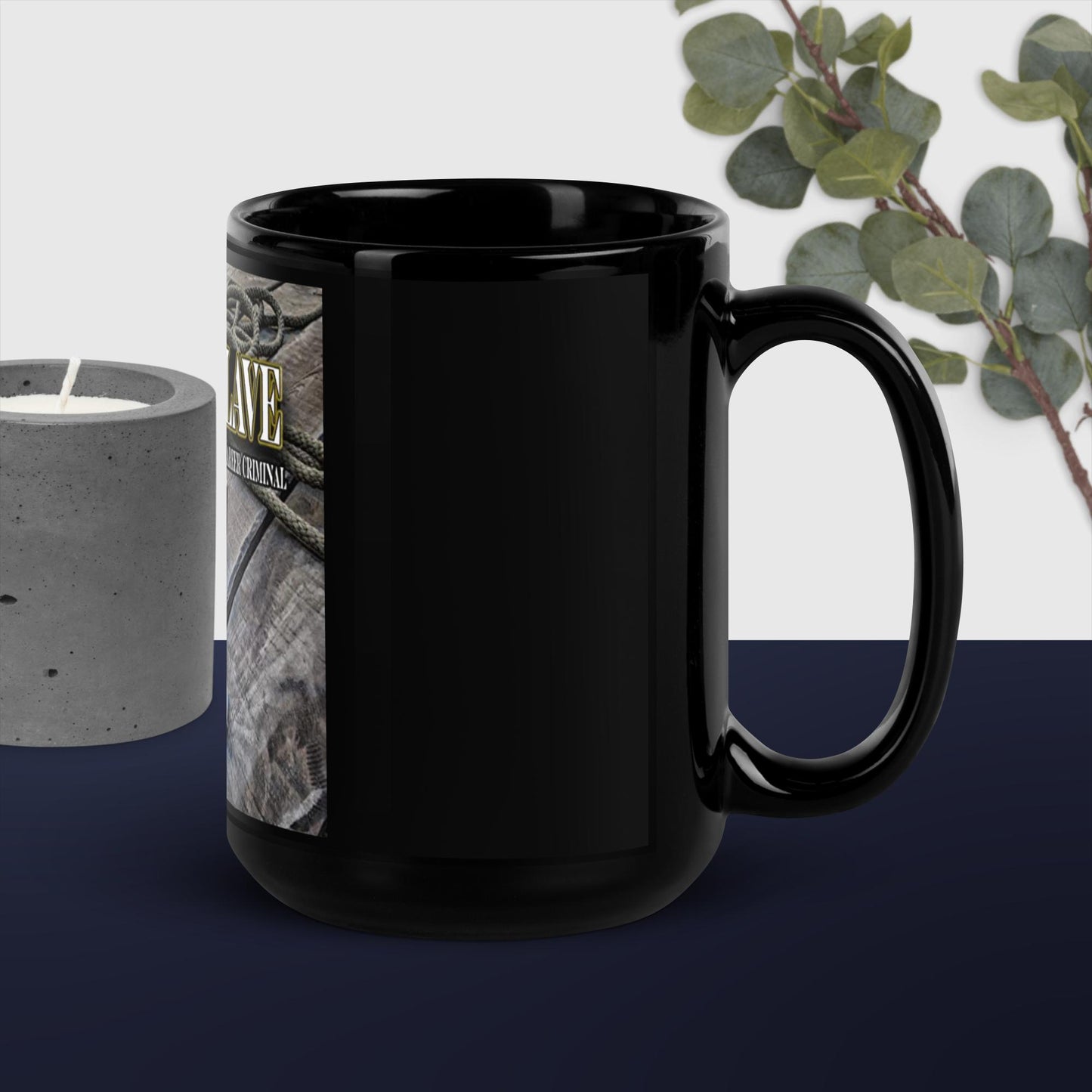 Black Glossy Mug